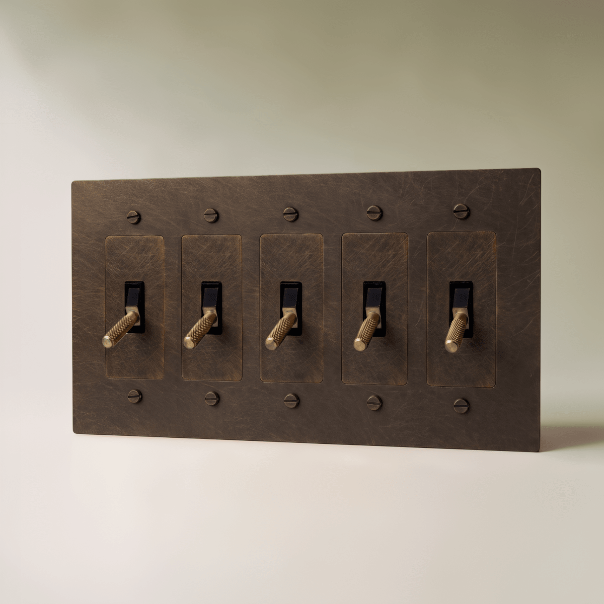Brass Toggle Light Switch