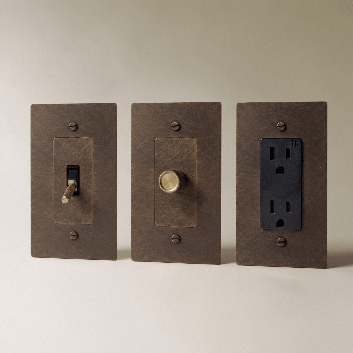 Brass Switch and Outlet Sample Kit