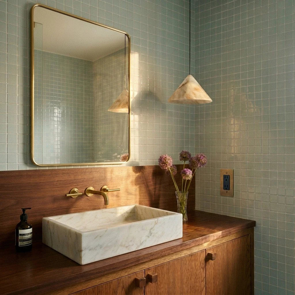Brass Wall Outlet