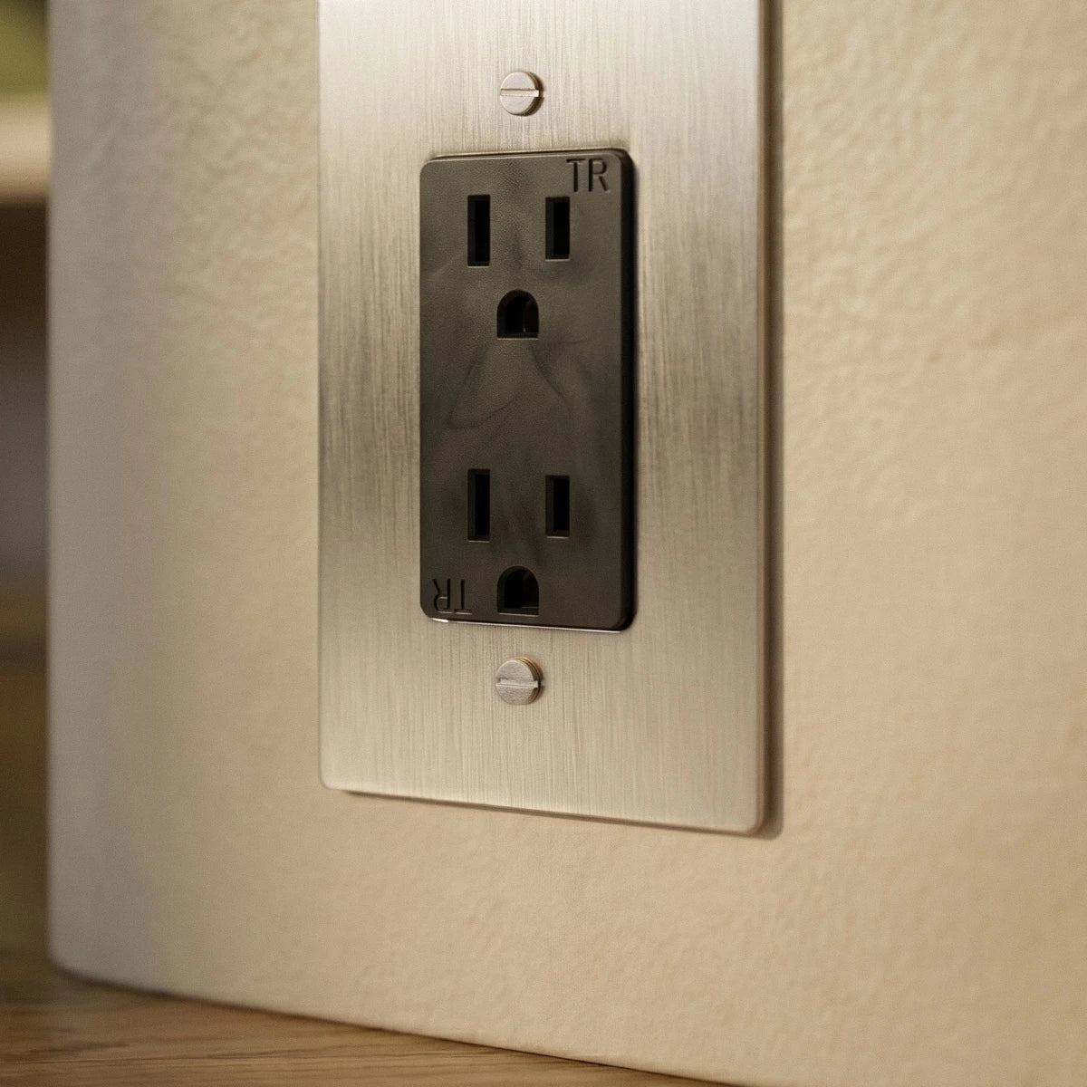Brass Wall Outlet