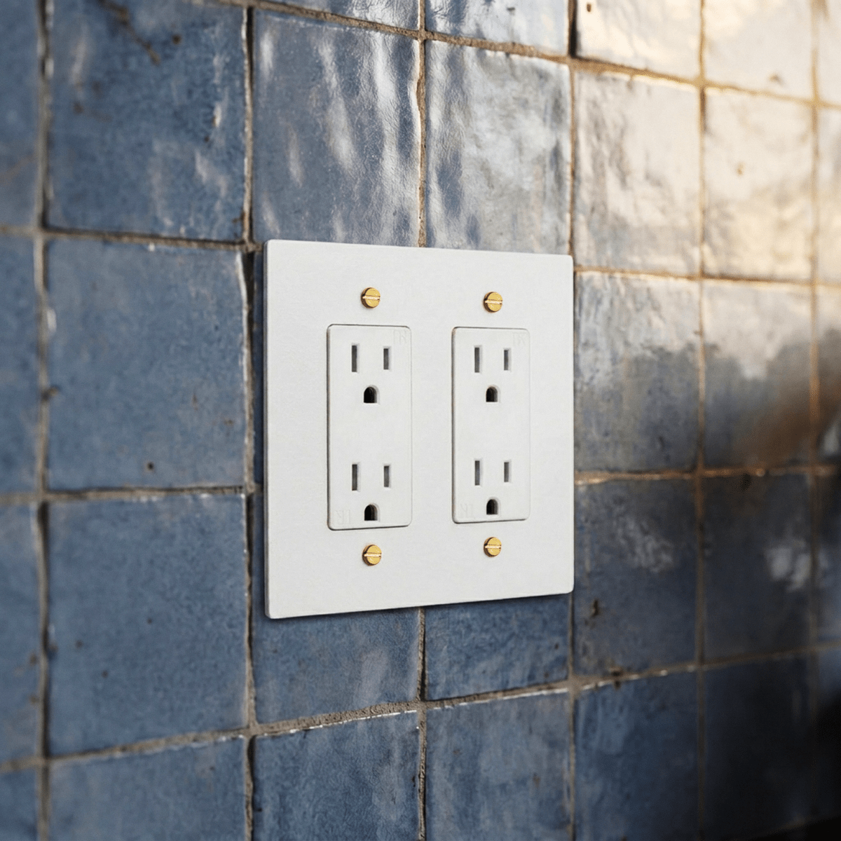 Brass Wall Outlet