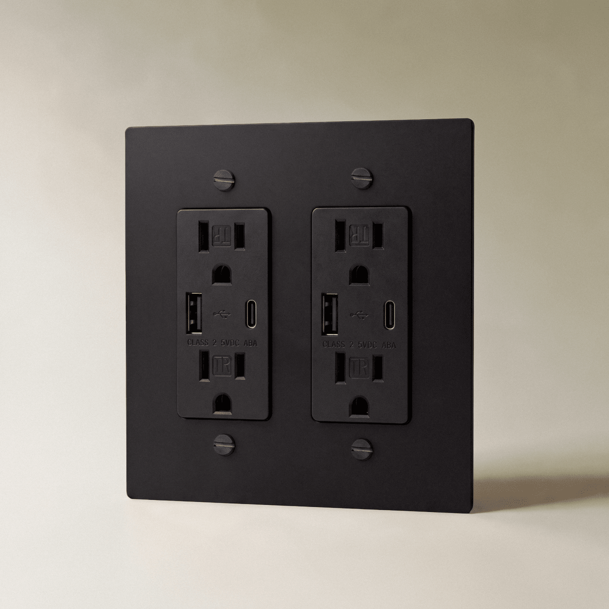 Brass Wall Outlet