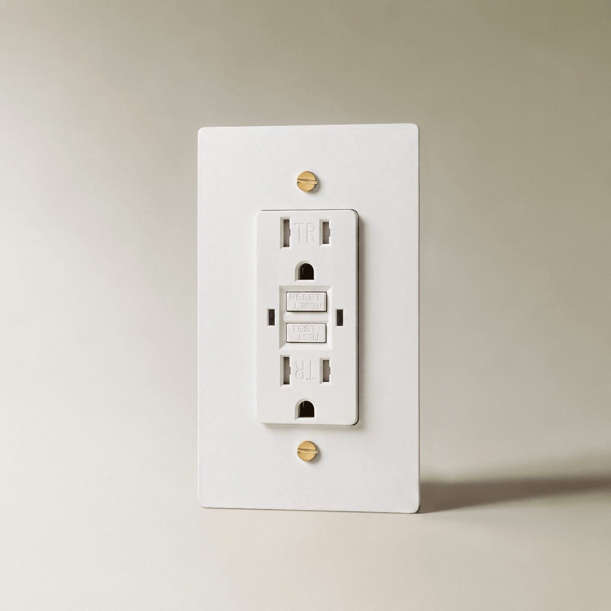 Brass Wall Outlet