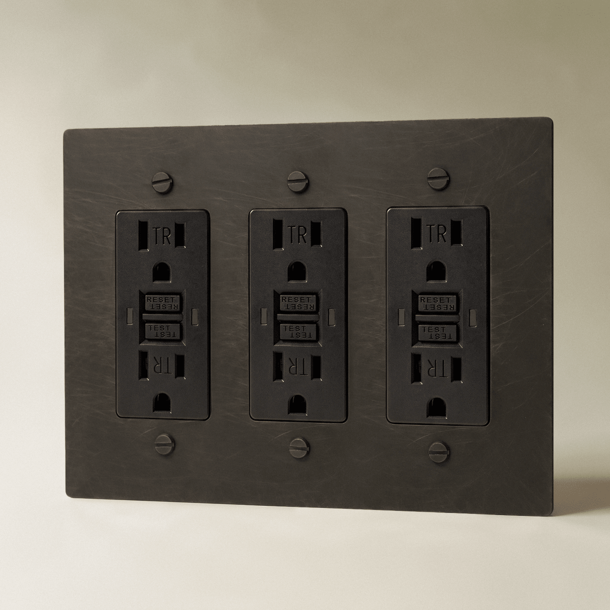 Brass Wall Outlet