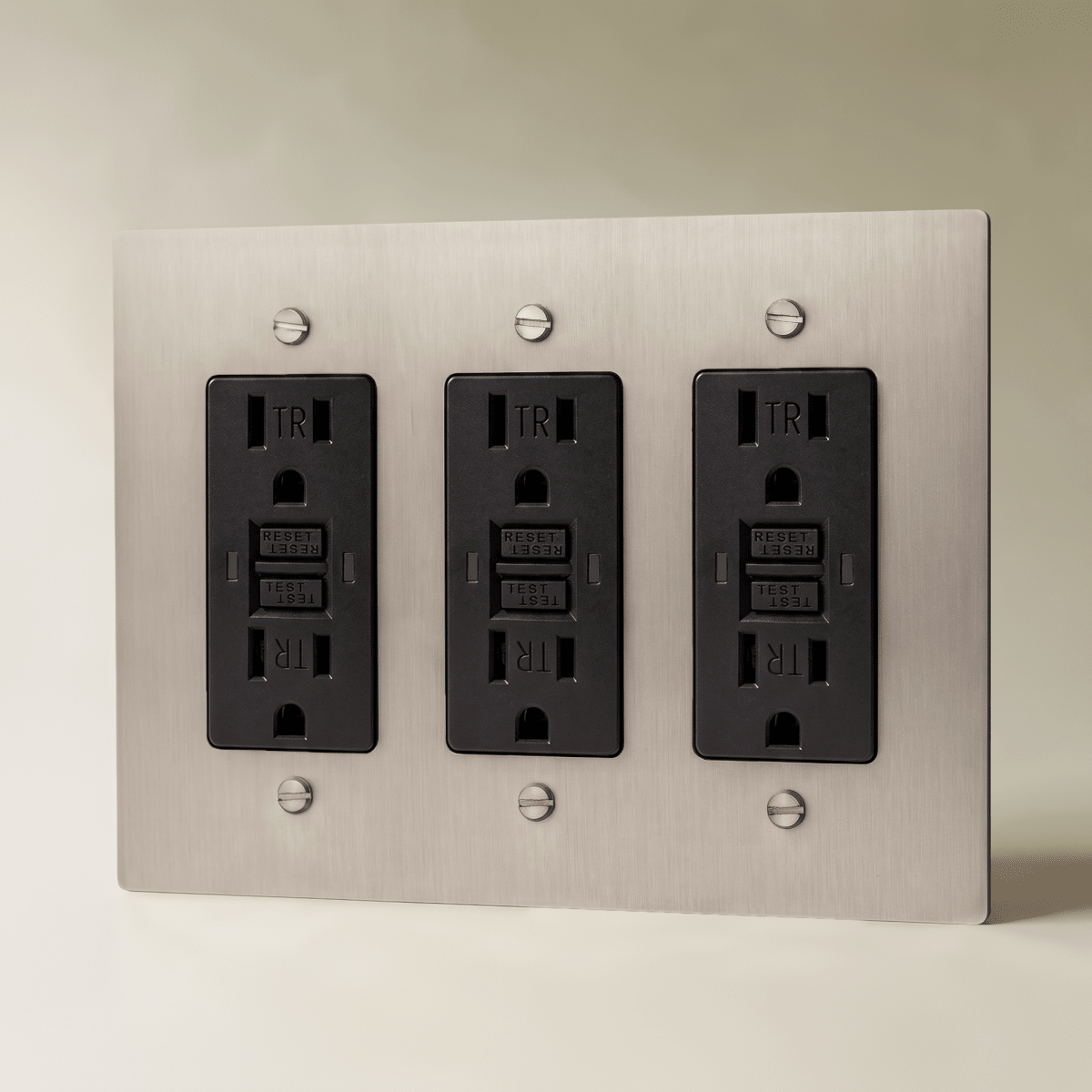 Brass Wall Outlet
