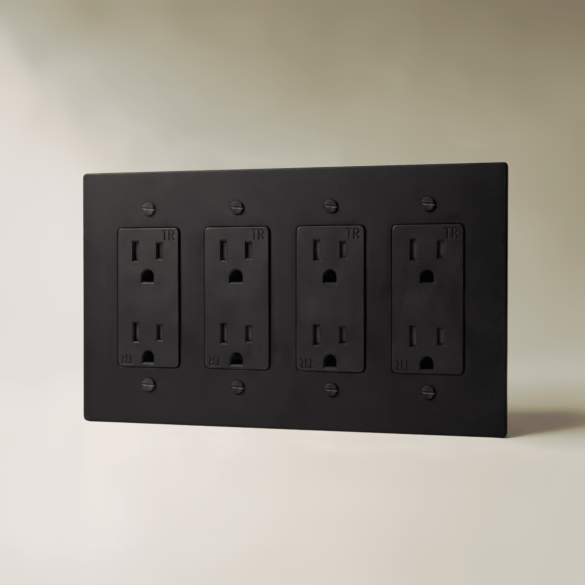 Brass Wall Outlet
