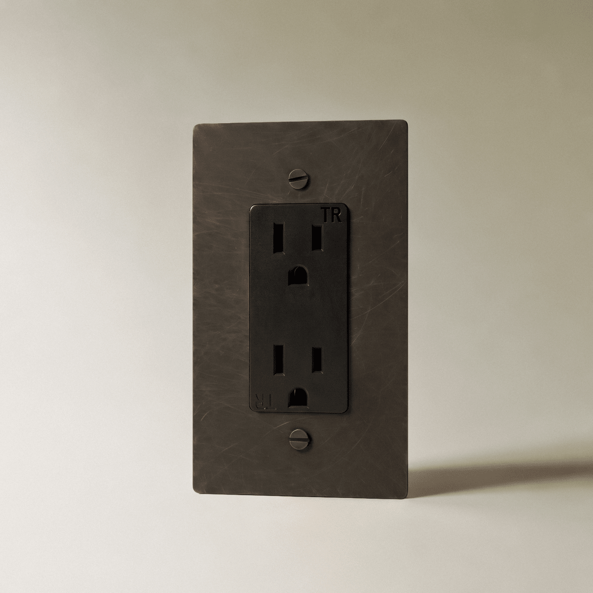 Brass Wall Outlet