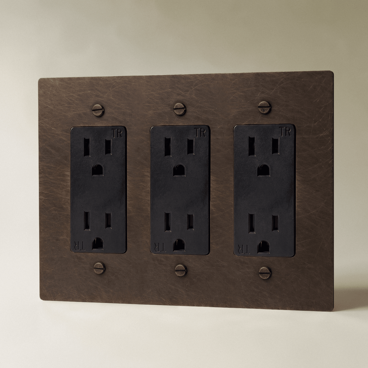 Brass Wall Outlet