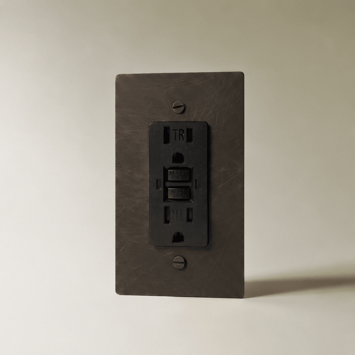 Brass Wall Outlet