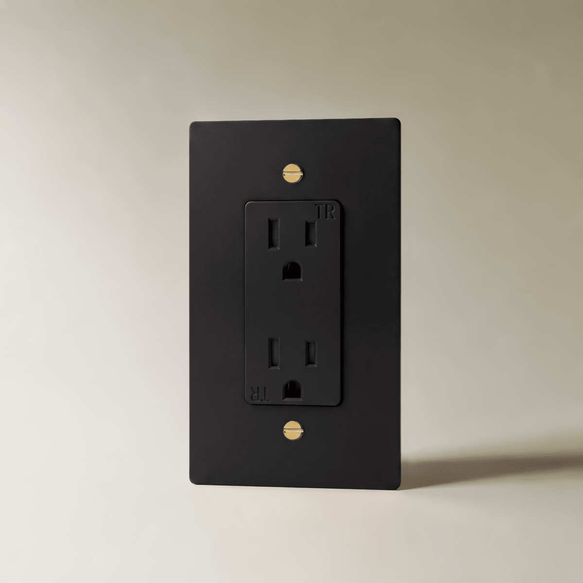 Brass Wall Outlet