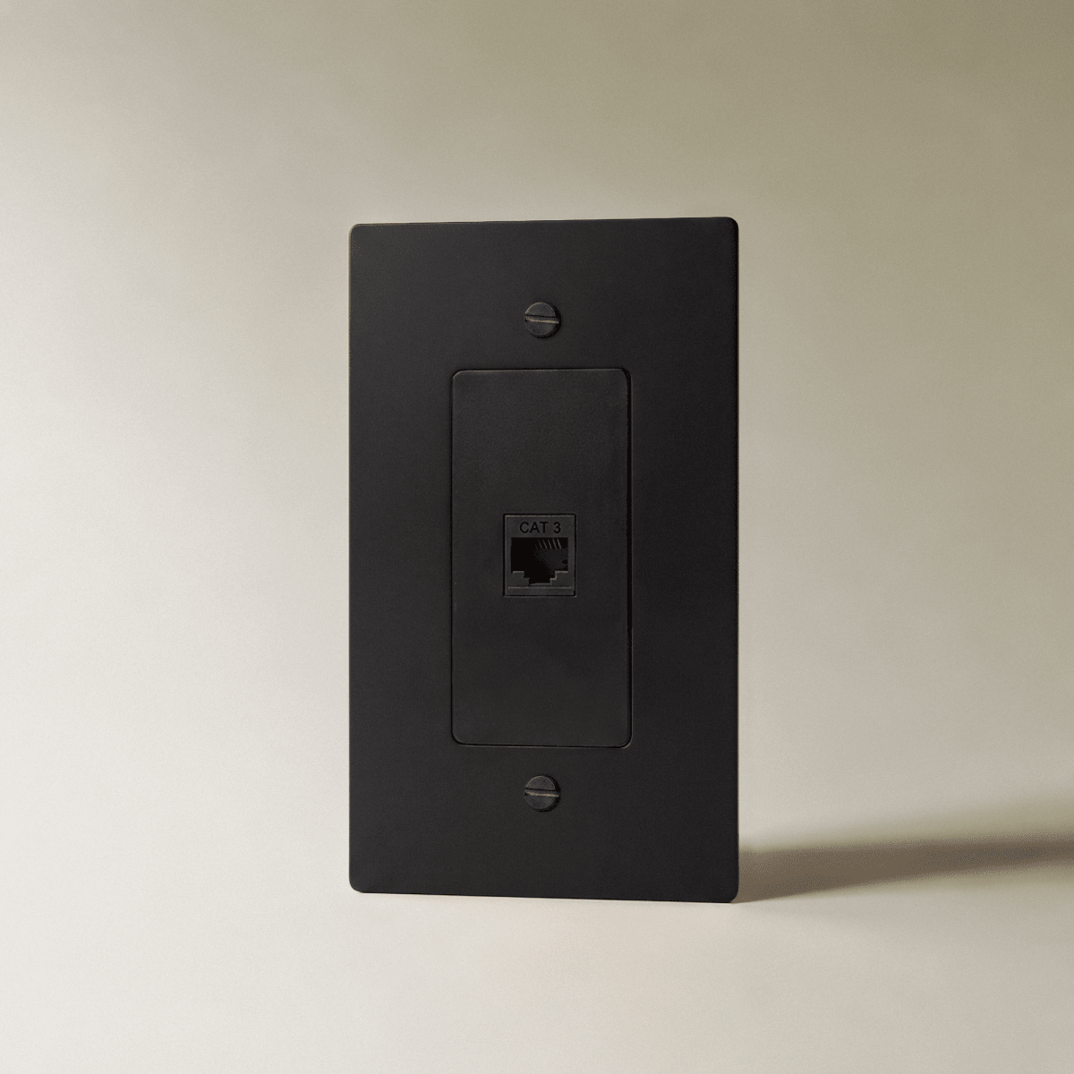 Brass Telephone Wall Jack