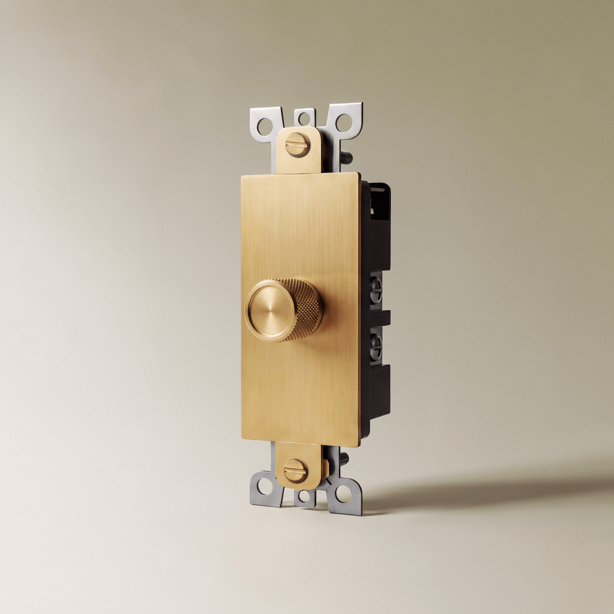 Brass Rotary Dimmer Module