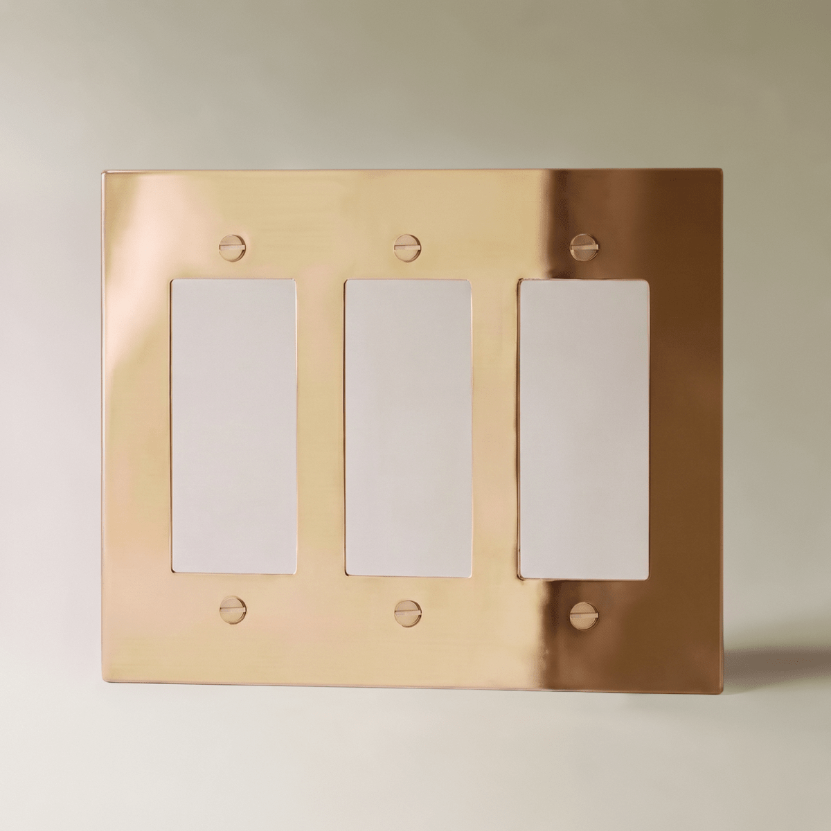 Polished Brass Wall Plate