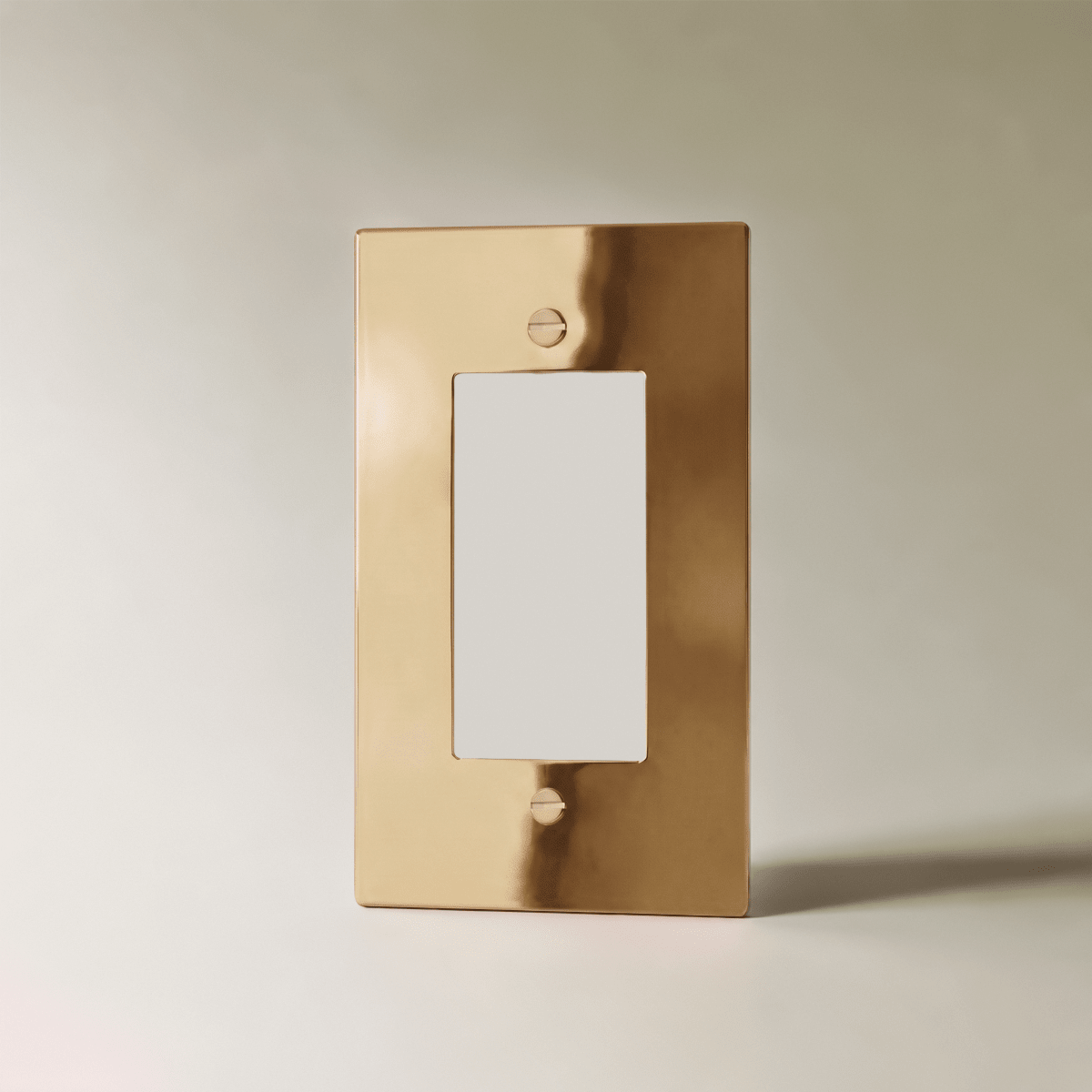 Polished Brass Wall Plate