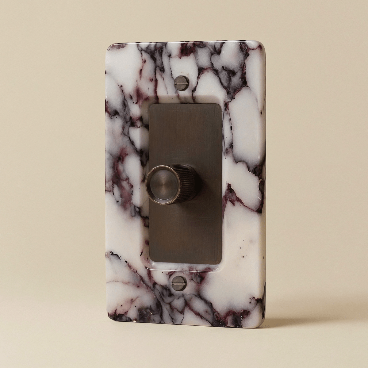 Marble 3 Way Rotary Dimmer Switch
