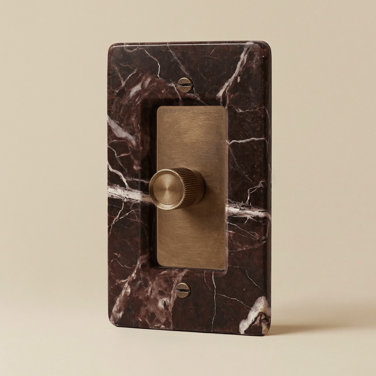 Marble 3 Way Rotary Dimmer Switch