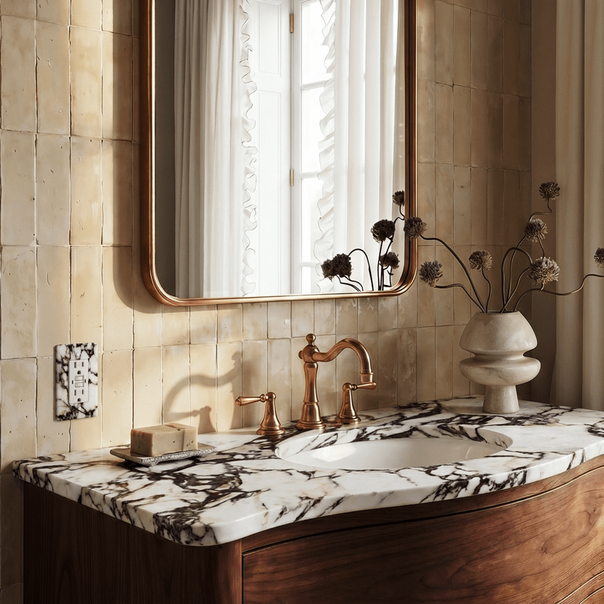 Marble Wall Outlet