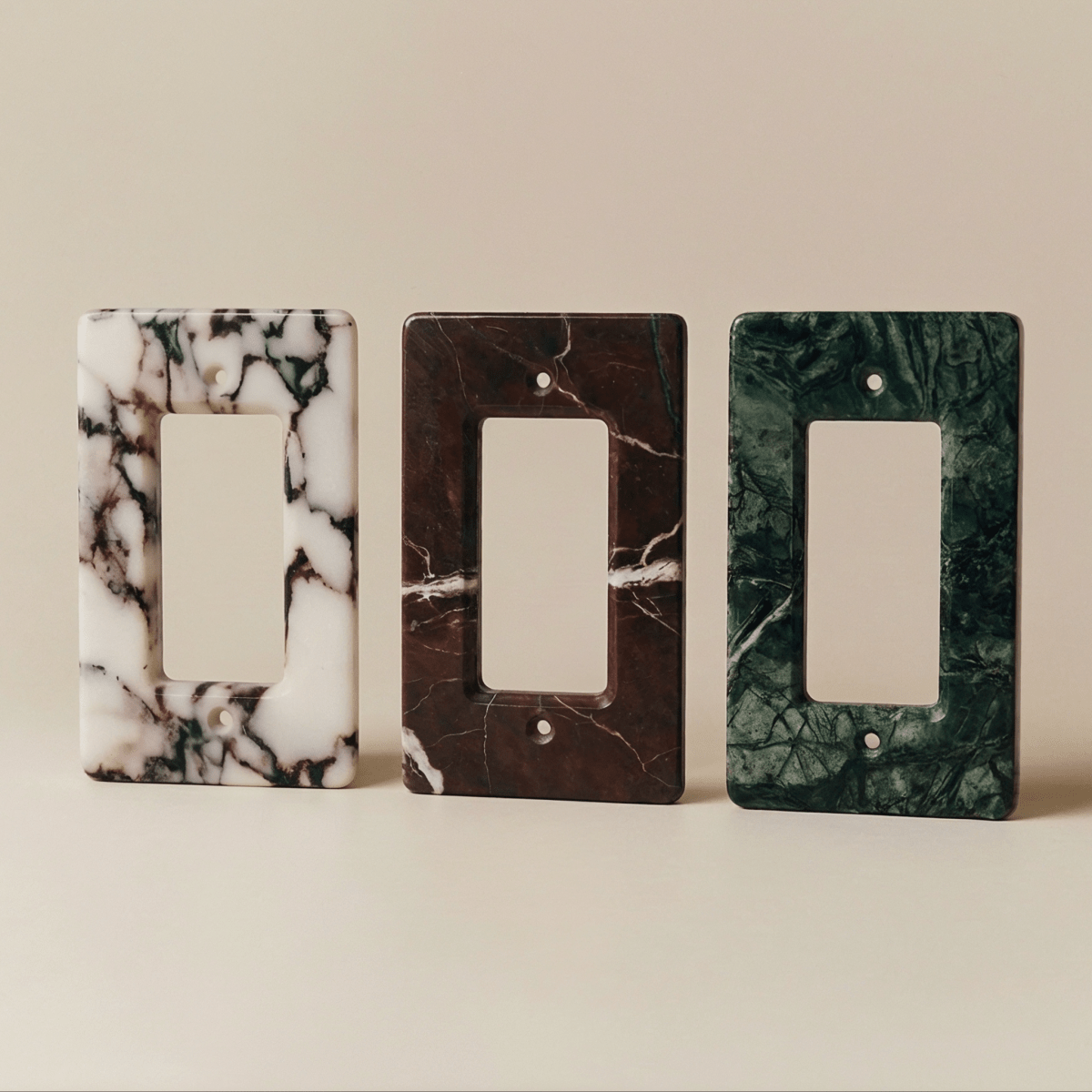 Marble Wall Plate Sample Kit