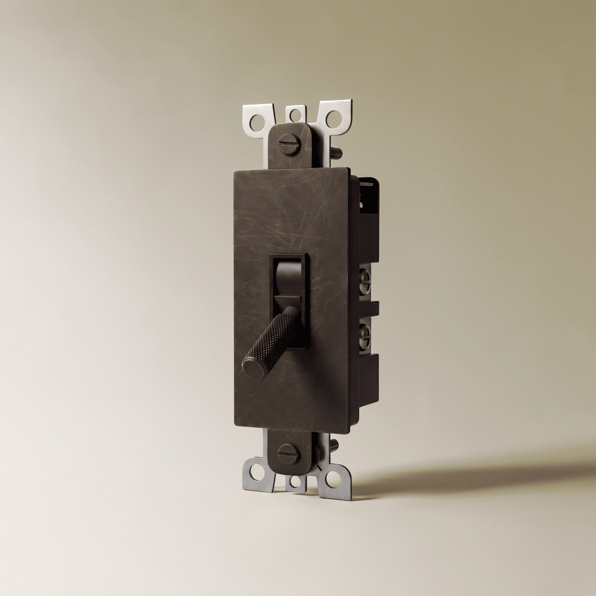 Brass Toggle Switch Module
