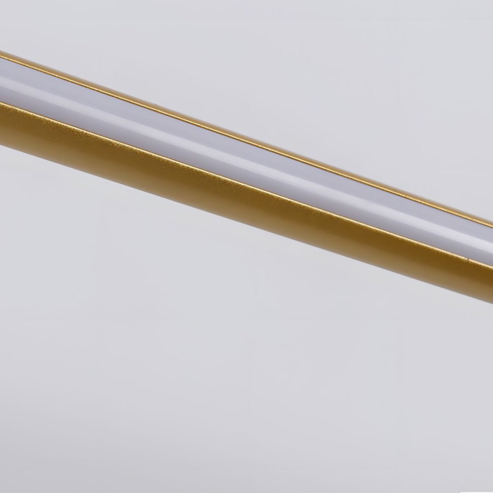 Slim Cylinder Vanity Light, Black or Copper LED Bath Bar