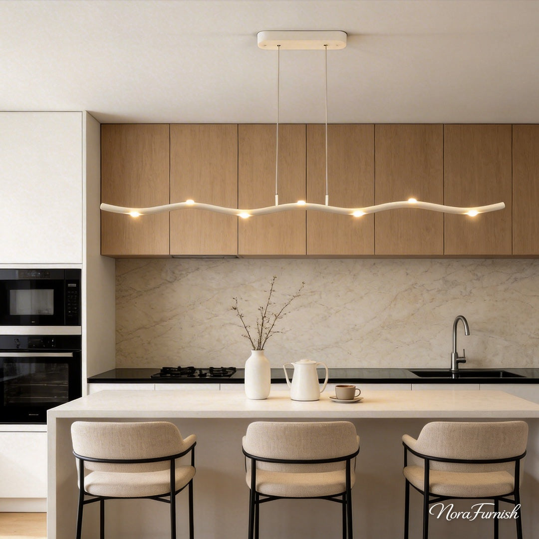 Ondine Office Set – Kiri Wave Linear Pendant