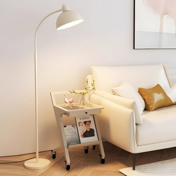Chrome Arc Task Lamp